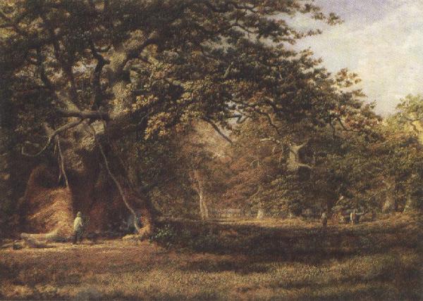 Alfred wilson cox The Woodmans'Bower,Birkland,Sherwood Forest (mk37)